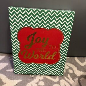 Joy to the World Canvas Art